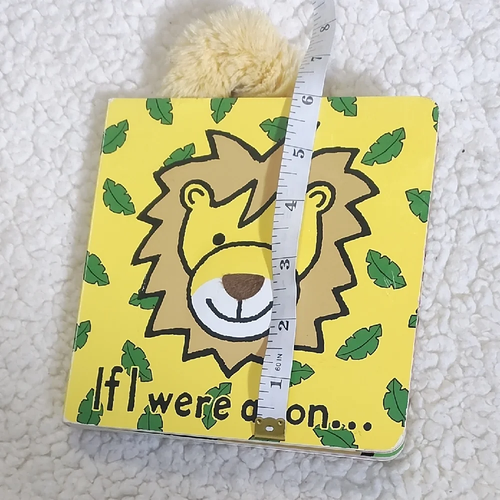 Jellycat‎ Yellow Lion Board Book